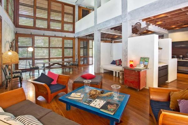 Casa con piscina en la selva tropical panameña en gamboa