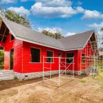 Casa nueva de madera en preventa en volcán, chiriquí