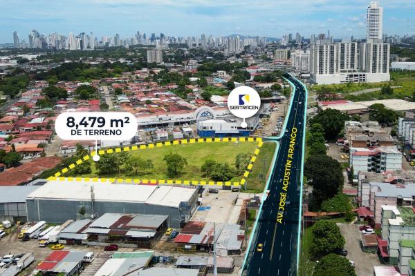 Commercial land for sale on ave. jose agustin a.