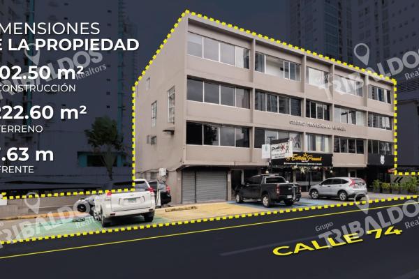 Venta de edificio comercial en vía porras, san francisco