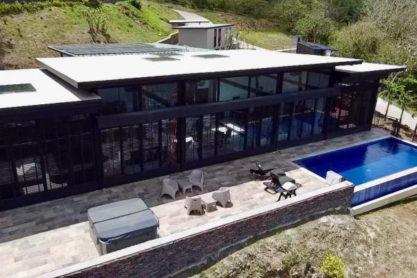 Modern villa, 3 independent guest house and views
