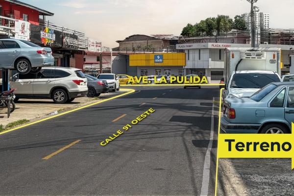 Land for sale in río abajo with 1zm2 zoning, ideal for development.