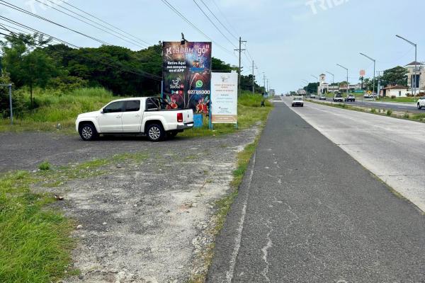 Venta de terreno comercial sobre la interamericana en coronado