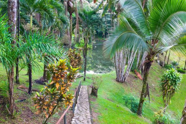 Finca residencial de 3,69 hectáreas con lagos, río y bosque.