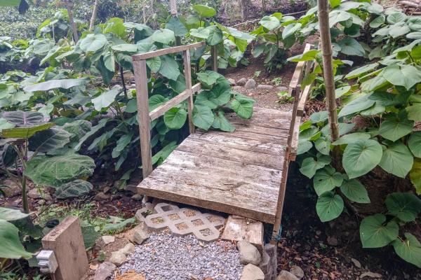 Cabaña con vistas al volcán barú en venta en jaramillo