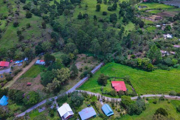 Land with a natural creek