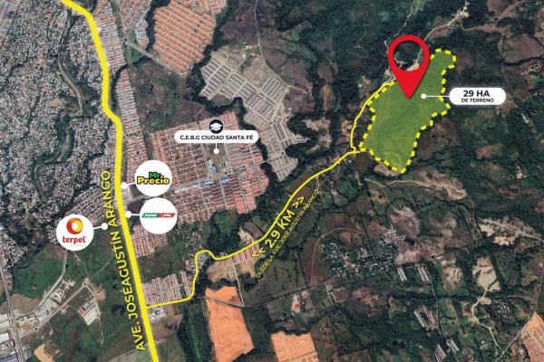 Venta de terreno de 29ha en pacora