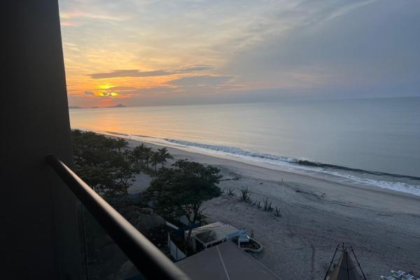 Condominio de 2 habitaciones con vista al mar en punta chame