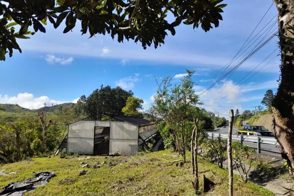 Lote privilegiado en venta en volcán