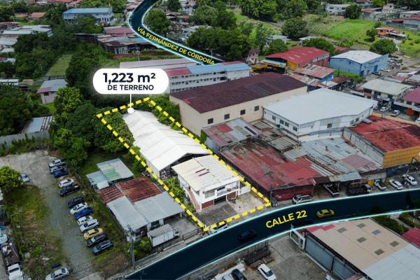 Venta de terreno comercial 1zm2 en río abajo