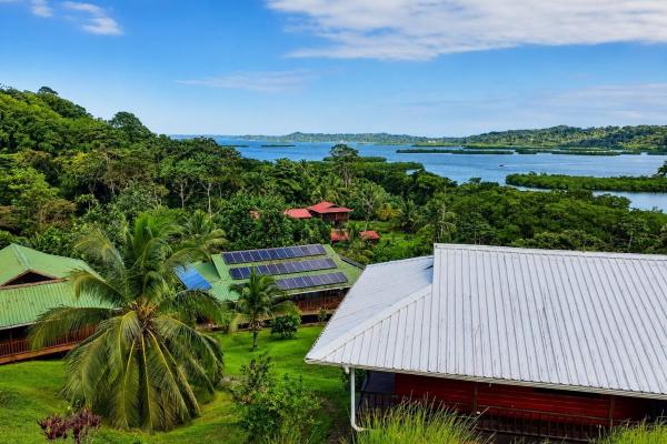 Private marina in bocas del toro, panama