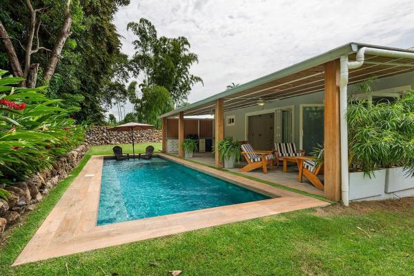 Casa con piscina de agua salada en dolega panamá