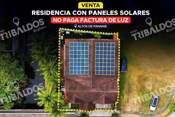 Venta de casa con paneles solares no paga factura de luz