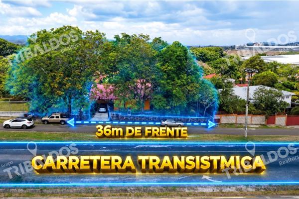 Land for sale with construction on thetransístmica