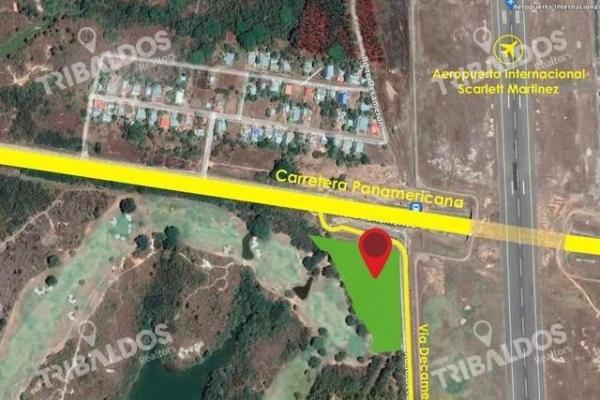 Se vende terreno frente a la panamericana en entrada del decameron