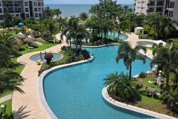 2 bedroom condominium beachfront caracol beach