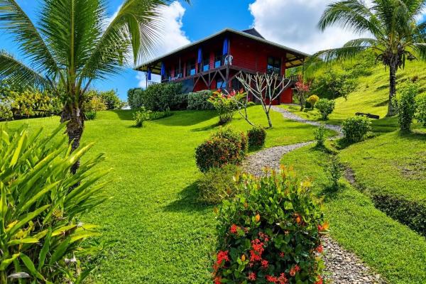 Private marina in bocas del toro, panama