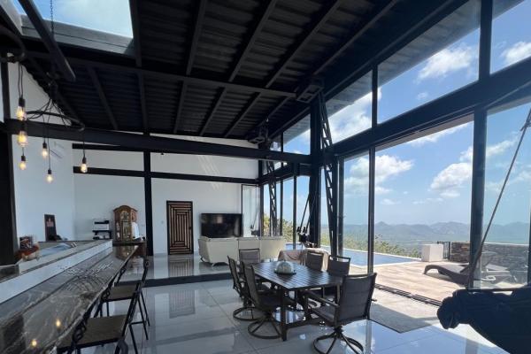 Modern villa, 3 independent guest house and views
