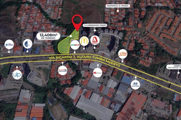 Commercial land on tumba muerto for development