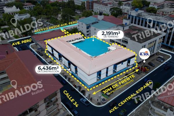 (negociable) venta de edificio comercial en calidonia