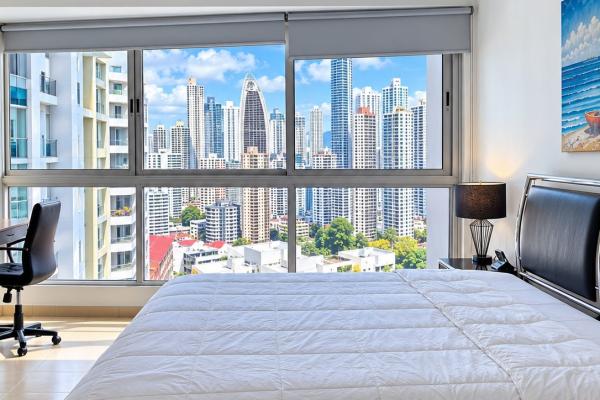 Torre grandbay - apartamento elegante y completamente amueblado