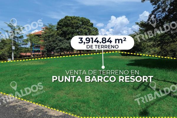 Venta de terreno plano en punta barco resort