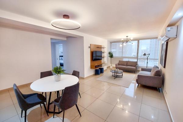 Alquiler amoblado de apartamento en san francisco con vista a la ciudad