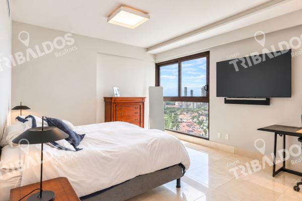 Venta de apartamento en santa maria, ph greengarden, hermosa vista al golf y al mar