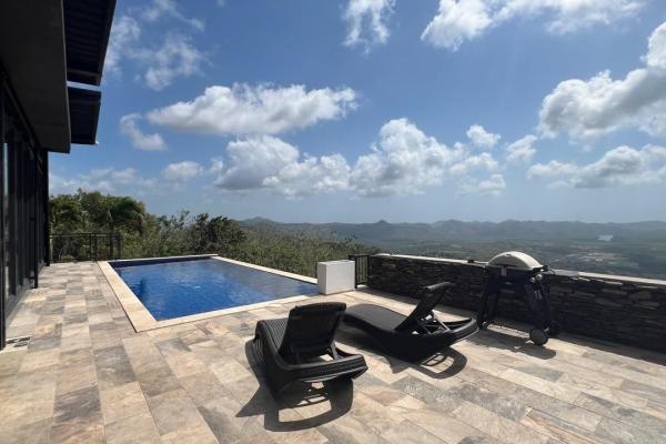 Modern villa, 3 independent guest house and views