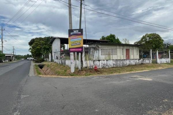 Land with warehouse for sale santiago-veragua