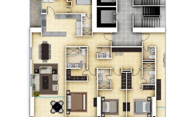 Apartment for sale in ph greenview, santa maría.