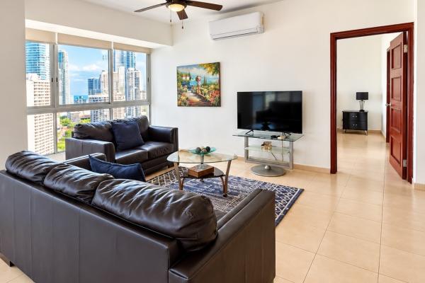 Torre grandbay - apartamento elegante y completamente amueblado