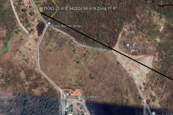 Se vende terreno en punta barco