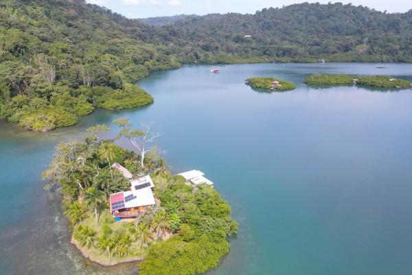 Una joya en una isla privada