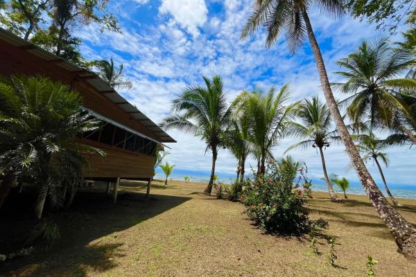 Beachfront off-grid home for sale