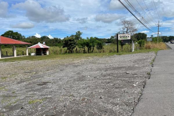 Restaurant and lot on interamerican highway in bug