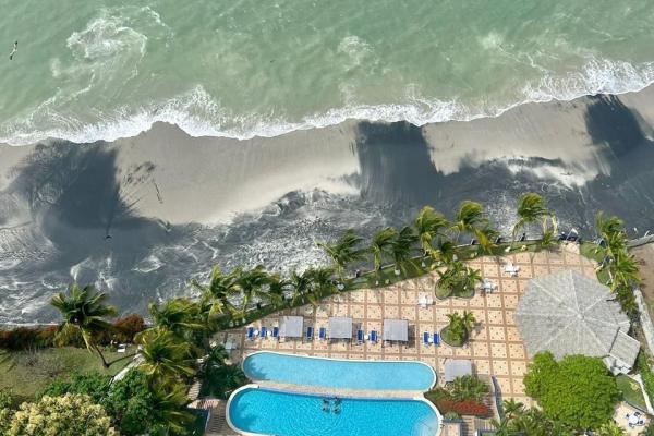 Unico apartamento de 3 recamaras frente al mar en coronado bay.