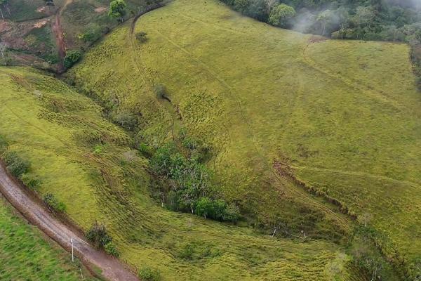 Panama highland agricultural land
