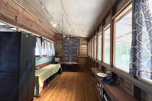 Beachfront off-grid home for sale