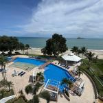 Apartamento con dos habitaciones frente al mar, santa clara residences