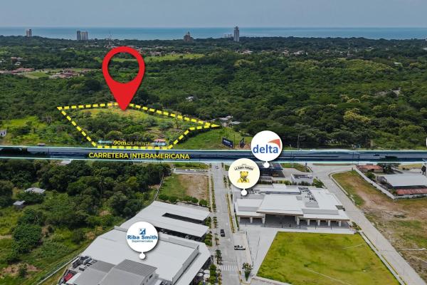 Land for sale on the interamerina highway coronado