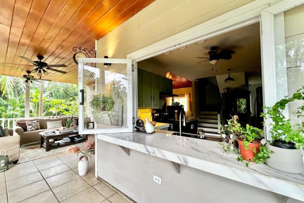 Tropical caribbean estate with guest cabin & pool