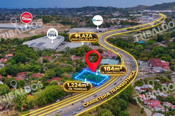 Land for sale with construction on thetransístmica