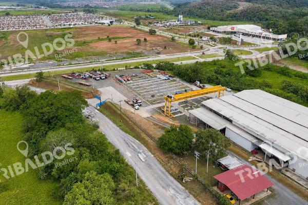 Se alquila terreno industrial 3.2 hectareas con galera en vacamonte