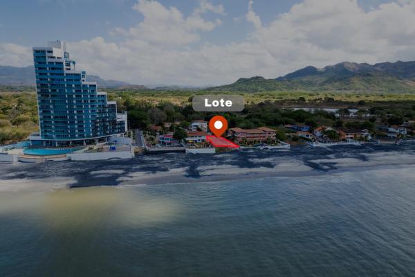 Malibu beach ocean front lot