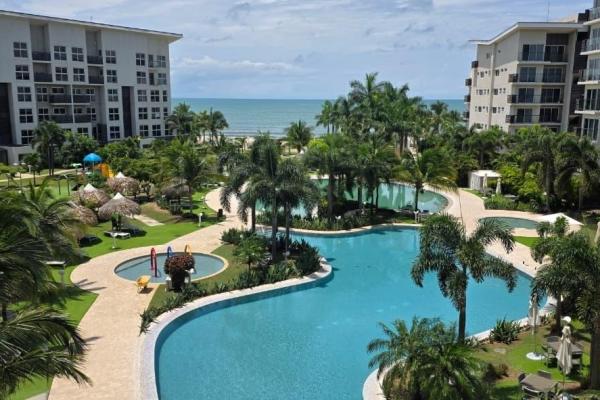 2 bedroom condominium beachfront caracol beach