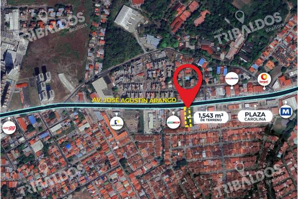 Land for sale on josé agustín arango avenue