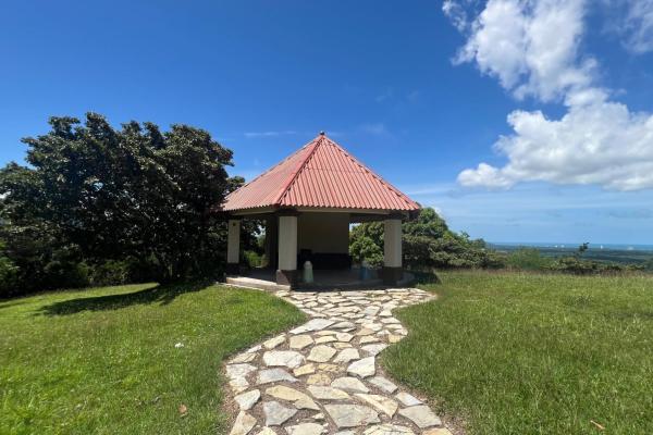 Mountain villa with ocean view