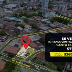 Venta de 2 terrenos con mejoras en santa elena