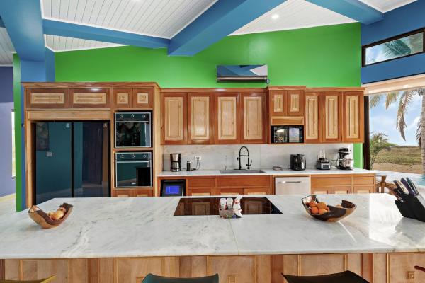 Unique beachfront home in playa la barqueta